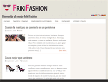 Tablet Screenshot of frikifashion.com